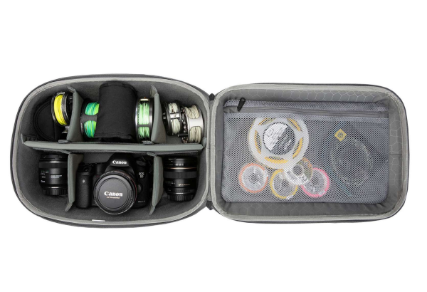 Simms GTS Reel Vault Open Camera Simms GTS Reel Vault Open Camera